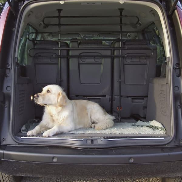 Kerbl hundegitter til bagagerum 75-110 cm sort