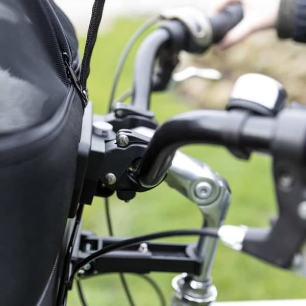 TRIXIE Pet Bike Front Korg 41x47x29 cm Svart