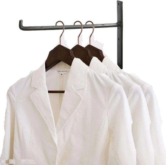 Bokplankväggfäste 2 stycken - Plankbärare - Väggfäste - Plankbärare - Plankstöd - Hylla bärare - järn - svart