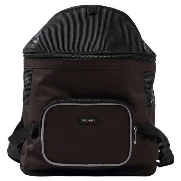 Transportväska - Wouapy - Rollmop Roissy - Grå - Avtagbar - Optimal ventilation - 35x29x35 cm