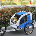 Pikkukuva 3 / 7: Rootz Dog Trailer - Jogger Function - Polkupyörän perävaunu - Eläin - Teräksensininen/harmaa