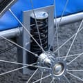 Pikkukuva 5 / 7: Rootz Dog Trailer - Jogger Function - Polkupyörän perävaunu - Eläin - Teräksensininen/harmaa