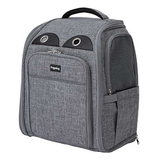 Freecat Ryggsäck För Husdjur Fuji 42x39x26 Cm Grå