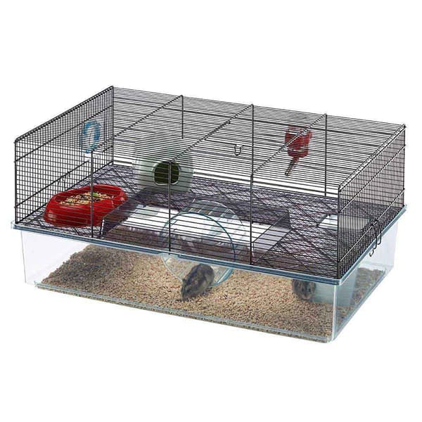 Ferplast Hamsterin Häkki Favola Musta