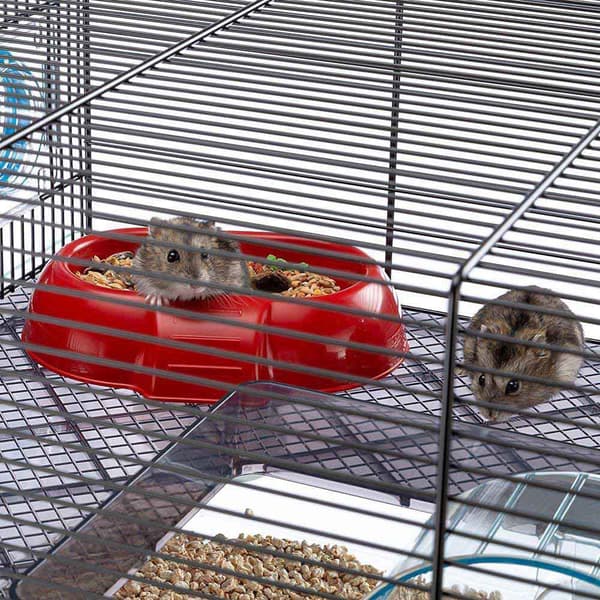 Ferplast Hamsterin Häkki Favola Musta