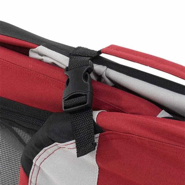 Ferplast Hundebærer Nylon Holiday 6 70x52x52 Cm Rød 70x52x52 cm