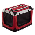 Miniatyrbillede 1 af 6: Ferplast Hundebærer Nylon Holiday 6 70x52x52 Cm Rød 70x52x52 cm