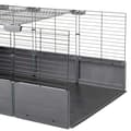 Miniatyrbild 7 av 9: Ferplast Dubbel Multipla 107.5x72x96.5 Centimeter Bur Kaniner Svart