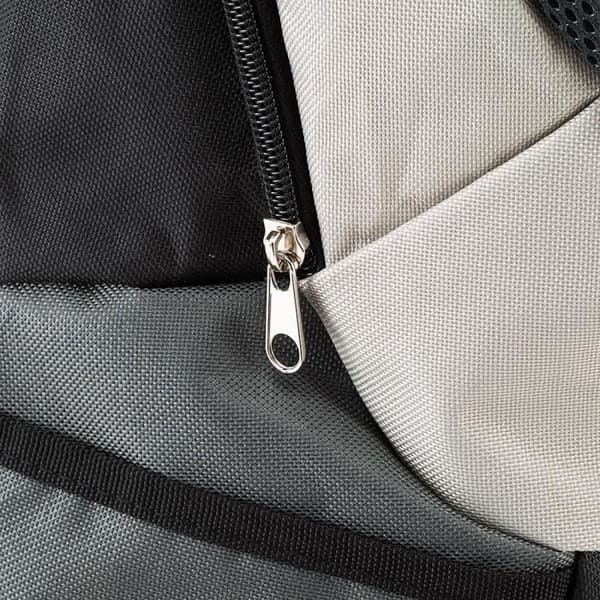 Ferplast KANGOO Ryggsäck för hundar. Två åtgärder. STOR - 41,5 x 20 x h 43 cm - Grå)