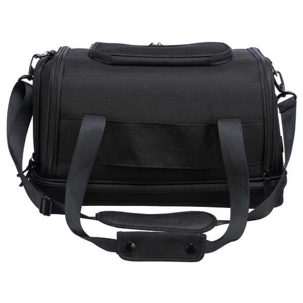 Trixie Lentolaukku Airline Plane Musta 28 × 25 × 44 cm