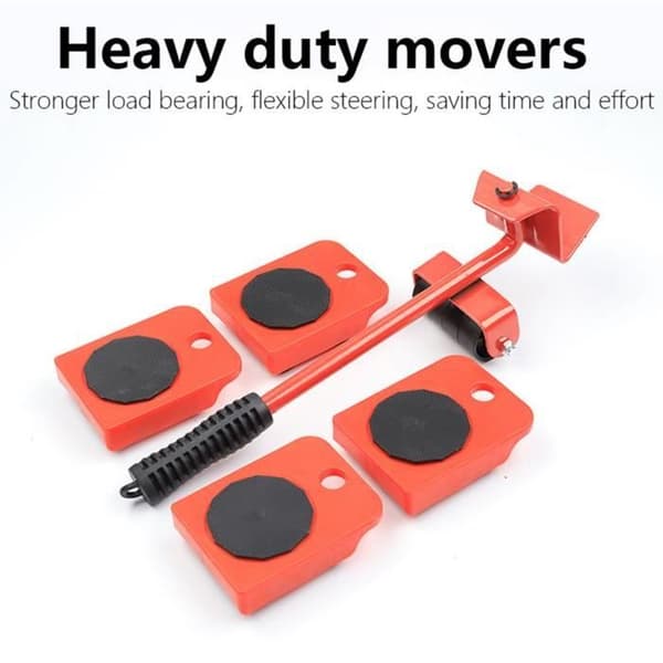 Möbelskjutersats, transportlyftrullverktyg Heavy Duty möbellyftare, möbeltransportverktyg för