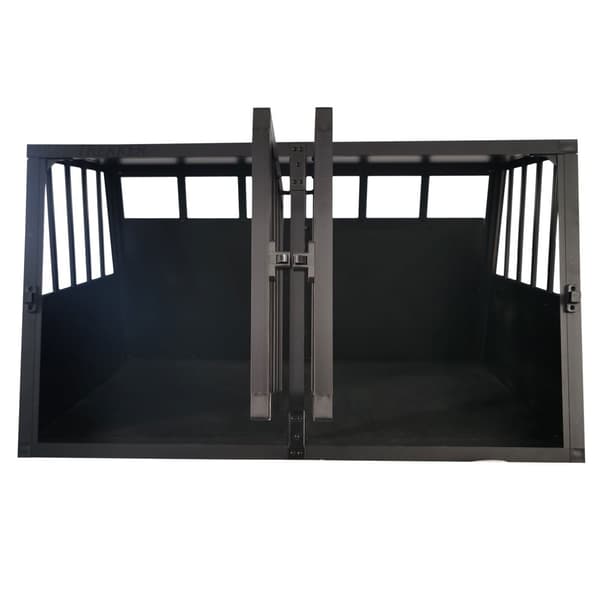 Trekker Hundebur L 89x69x50cm, Svart
