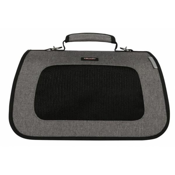 Transportväska - WOUAPY - Fällbar - Grå - Stor katt - max 8 kg