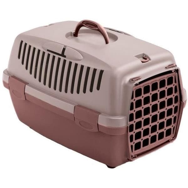 Transportlåda - KERBL - Gulliver 1 - 48 x 32 x 31 cm - Rosa / Brun