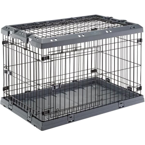FERPLAST - Transportlåda - SUPERIOR 90 SVART - 62 x 58 x 92 cm