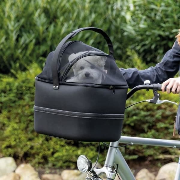 TRIXIE Pet Bike Front Korg 41x47x29 cm Svart