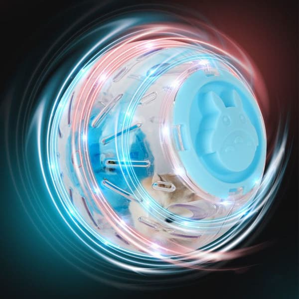 Tyst hamsterhjul 12cm Diameter Plast Träningsdjur Underhållning Gnagare Fun Racing Wheel