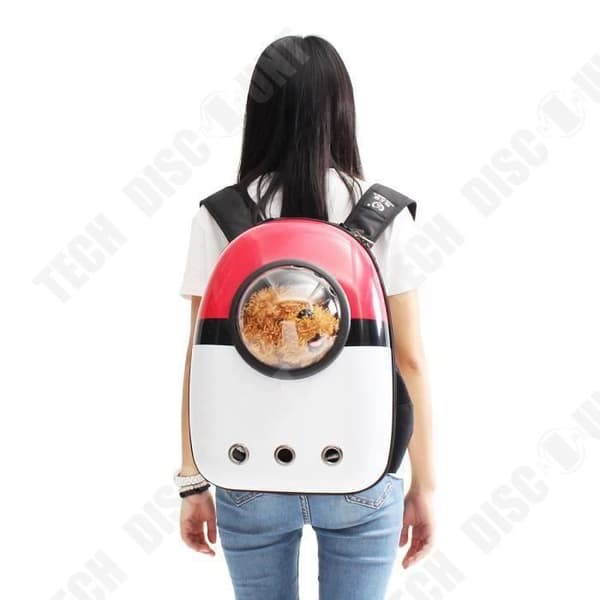 TD® Capsule Carrier Ryggsäck med fönster bärkorg Pet Space Ryggsäck för katthund