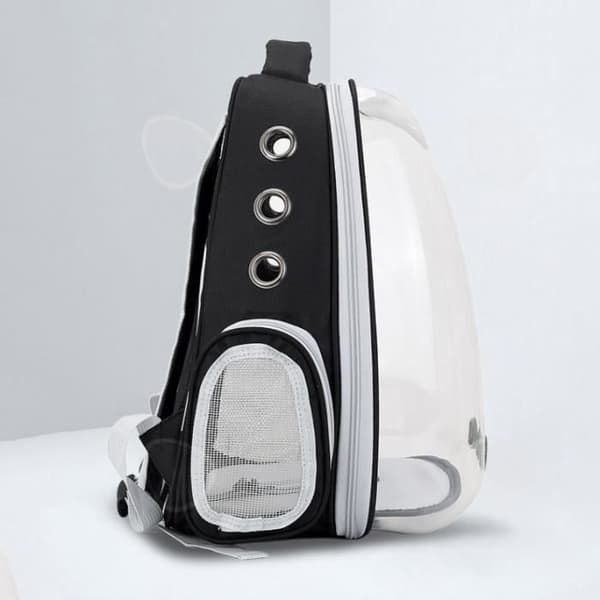 CONFO® Space Capsule Pet Ryggsäck Transparent Hund Ryggsäck Andas Bärbar Bröstryggsäck