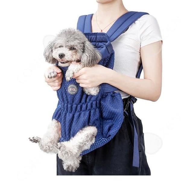 CONFO® Pet Ryggsäck Axel Bröstväska Andas Mesh Dog Cat Bag Code M