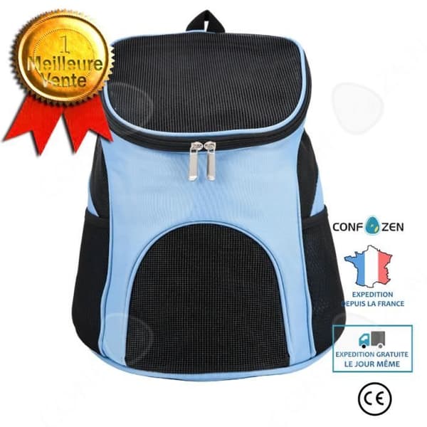 CONFO® Pet bag ryggsäck för katt och hund hopfällbar bröstväska för husdjur
