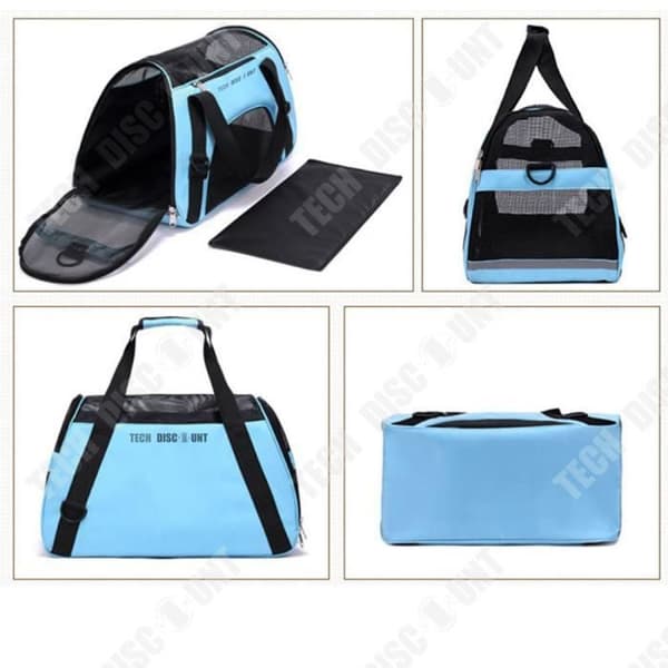 TD® Pet Backpack Bärbar, hopfällbar, vattentät, utflyktsväska för husdjur. Vikbar väska