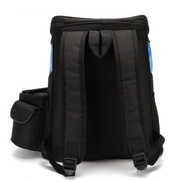 Husdjursväska katt- och hundväska 3 kg ryggsäck hopfällbar ryggsäck storlek S-33x30x24cm