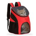 Miniatyrbild 1 av 4: TD® Basket Transportväska för hund-katt flygplan Ventral ryggsäck för hund - Cat Ventral hundhållare, Bekväm Röd 30 * 25 * 35cm