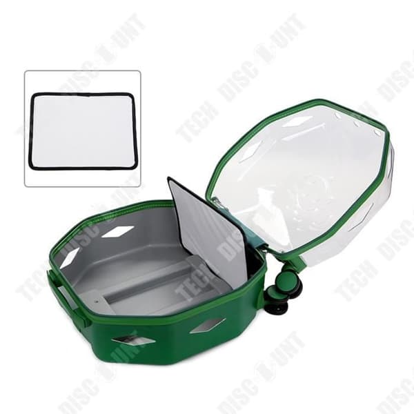 TD® Pet cart box lämnar portabel rymdkapsel genomskinlig ryggsäck tvåvägs draghuvud