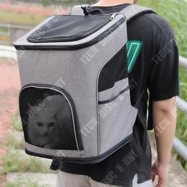 TD® Pet Ryggsäck Andas Oxford Tyg Ryggsäck Bärväska Djurtillbehör