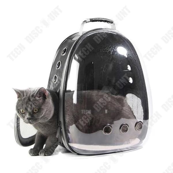 TD® Transparent Pet Bag 34*25*42cm Bärbar och andningsbar Rymdkapsel Pet Ryggsäck
