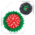 Miniatyrbild 3 av 4: TD® Pet Sniffing Mat Anti-Shock Hundträning Miljövänlig matta Justerbar Storlek Diameter 50 cm