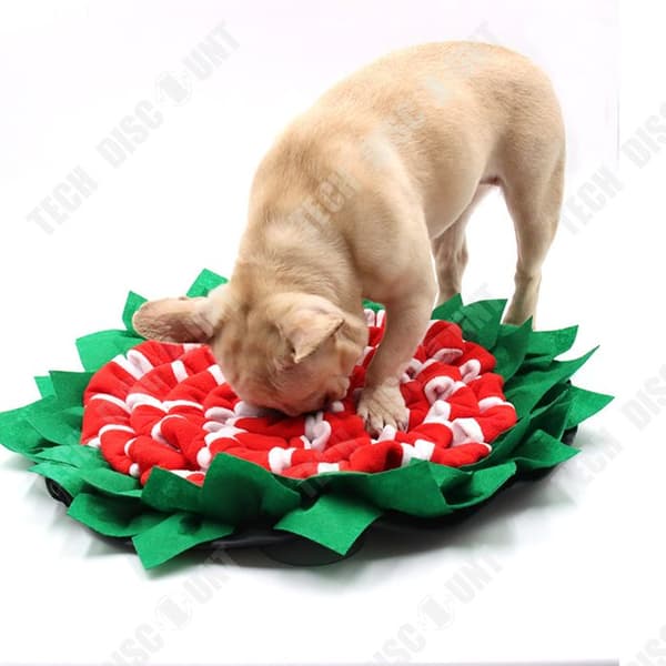 TD® Pet Sniffing Mat Anti-Shock Hundträning Miljövänlig matta Justerbar Storlek Diameter 50 cm