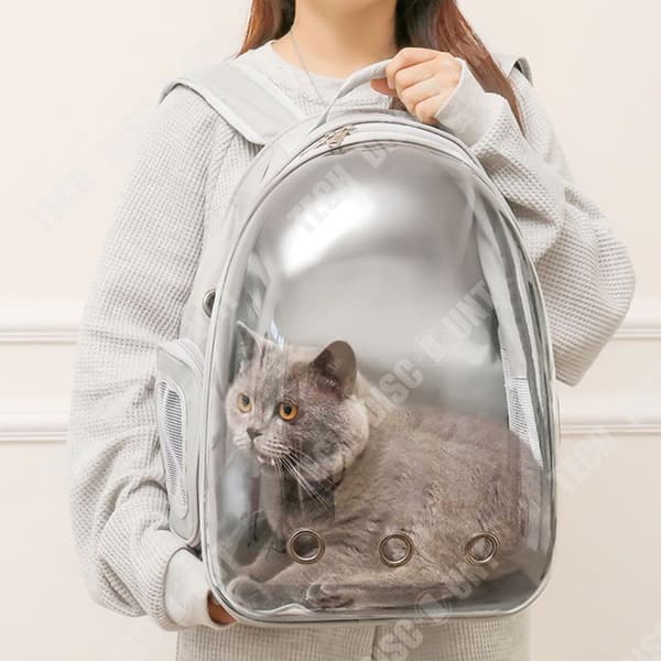 TD® Pet Bag Cat Bag Capsule Portable Cat Bag Transparent Pet Bag Outdoor Pet Bag Andas Dubbel axel Husdjursväska Husdjursmaterial