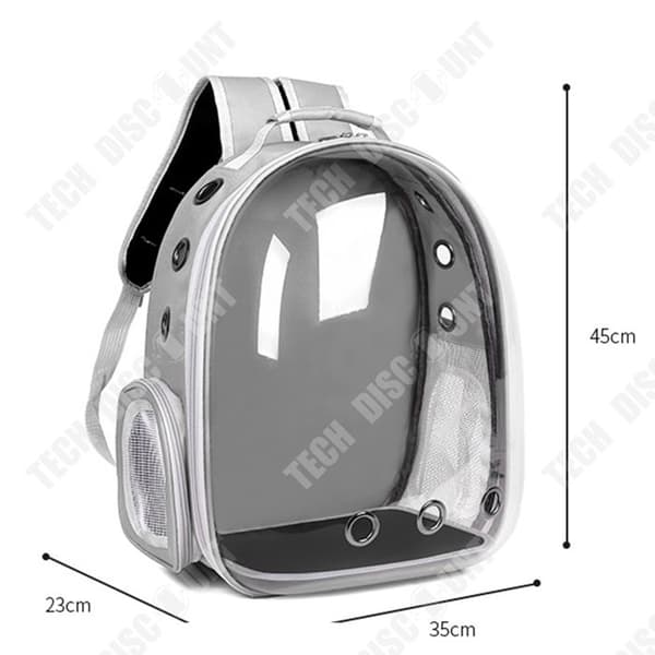TD® Pet Bag Cat Bag Capsule Portable Cat Bag Transparent Pet Bag Outdoor Pet Bag Andas Dubbel axel Husdjursväska Husdjursmaterial