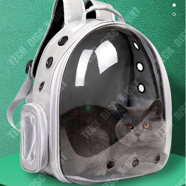 TD® Pet Bag Cat Bag Capsule Portable Cat Bag Transparent Pet Bag Outdoor Pet Bag Andas Dubbel axel Husdjursväska Husdjursmaterial