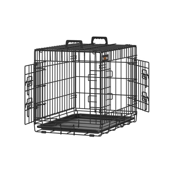 Hundbur, Feandrea, 61x43,5x50,5 cm, Svart.