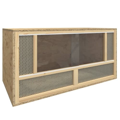 Terrarium konstruerat trä 80x40x40 cm