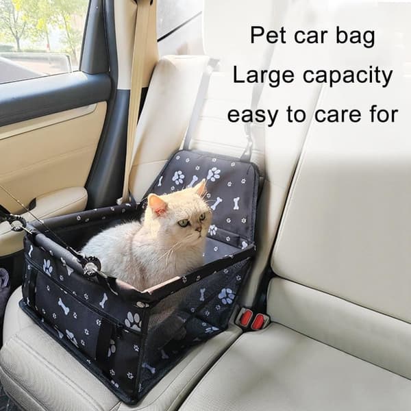 Autostol til hund / selepude-40x32x25 cm -Hundeholder, Autostol til hunde eller katte