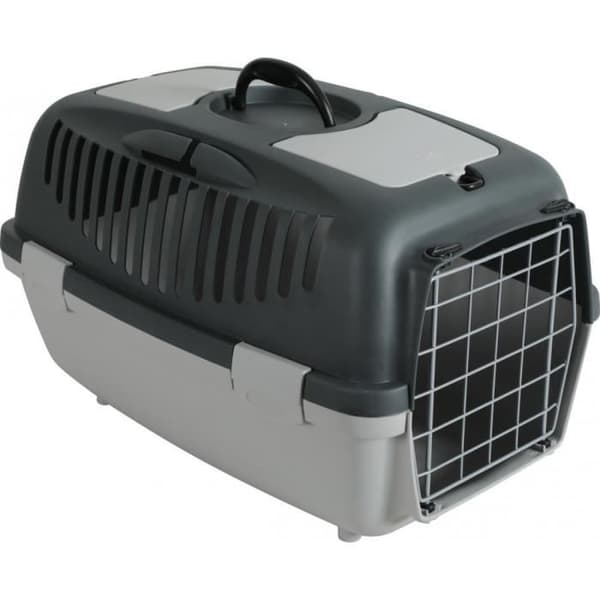 Transportbur - Zolux - Gulliver 2 - 36 x 55 x 35 cm - För hund och katt - Grå
