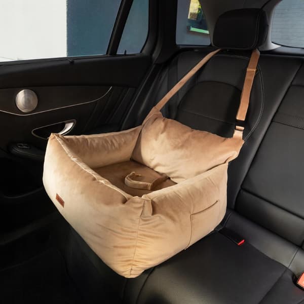 Pienen koiran kantoreppu autoon, turvakaukalo, york HUGGY DOGGY S