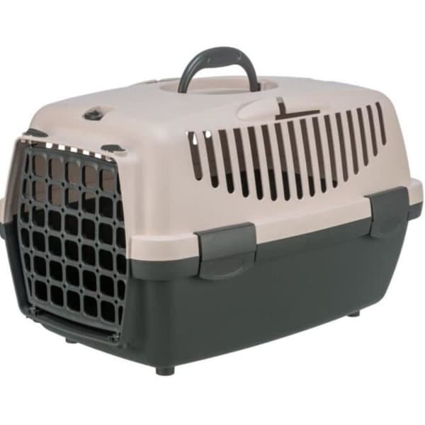 Transportlåda - Trixie - Capri 1 - Mörkgrå/Blush - För hund - Inomhus