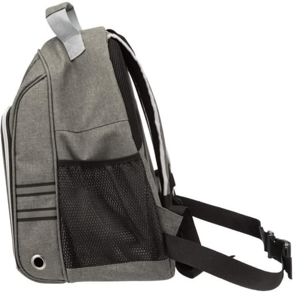 Hundtransportväska - Trixie - Dan - 50 x 38 x 26 cm - Grå - Bekväm och ventilerad