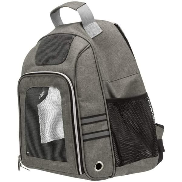 Hundtransportväska - Trixie - Dan - 50 x 38 x 26 cm - Grå - Bekväm och ventilerad