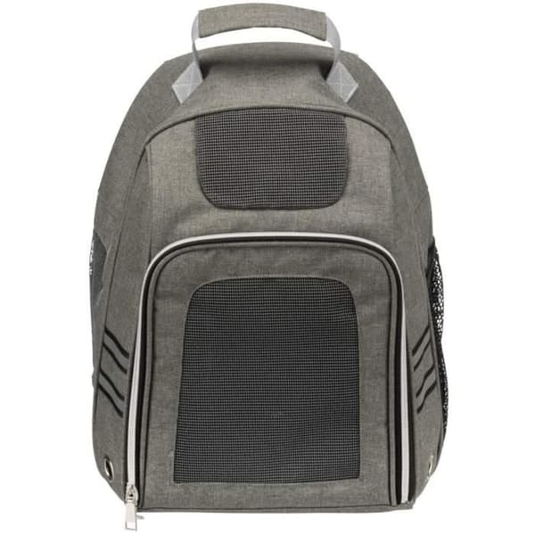 Hundtransportväska - Trixie - Dan - 50 x 38 x 26 cm - Grå - Bekväm och ventilerad