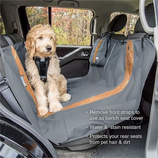 Hängmatta i baksätet - Kurgo - Wander Hammock - Vattentät - Anti-tear - One size
