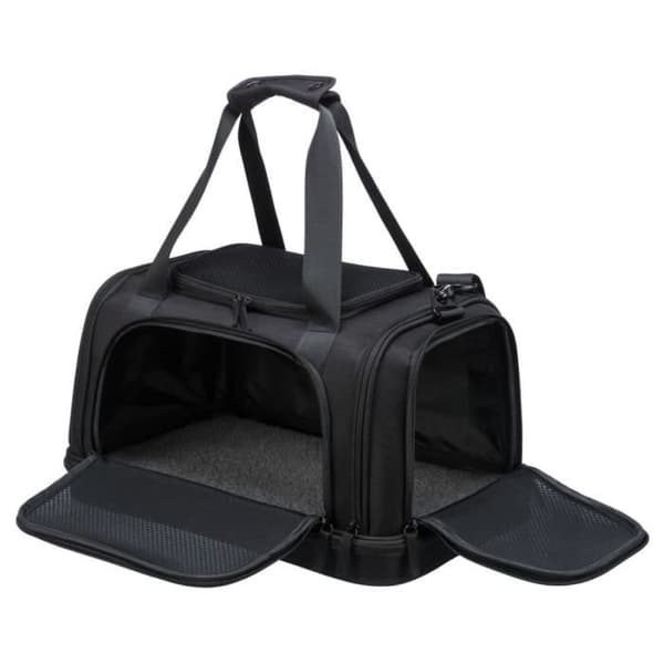 TRIXIE Flygbärare för hundar Plane 44x28x25 cm Svart 443997