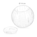 Miniatyrbild 4 av 6: Relaxdays Boule hamster, leksak för gnagare, tillbehör, mus, optimal lufttillförsel, plast, 14 cm, genomskinlig