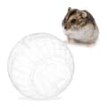 Miniatyrbild 1 av 6: Relaxdays Boule hamster, leksak för gnagare, tillbehör, mus, optimal lufttillförsel, plast, 14 cm, genomskinlig