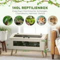 Miniatyrbillede 4 af 9: Terrarium, 140L, 100x50x60 cm, Naturtræ